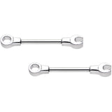 14G 13mm Combo Wrench Barbell Nipple Ring Set
