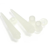 2 in 1 Glow in Dark Interchangeable Screw Fit Plug and Taper Set