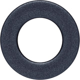 Brown Matte Silicone Screw Fit Tunnel Plug Set 6mm to 25mm