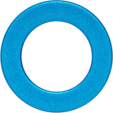 Aqua Matte Silicone Screw Fit Tunnel Plug Set 6mm to 25mm