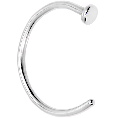 18G 3/8 Grade 23 Titanium Minimalist Nose Hoop