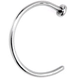 18G 3/8 Grade 23 Titanium Minimalist Nose Hoop
