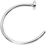 20G 3/8 Grade 23 Titanium Minimalist Nose Hoop