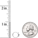 20G 5/16 Blue Clear Gem Oceans Eye Seamless Circular Ring