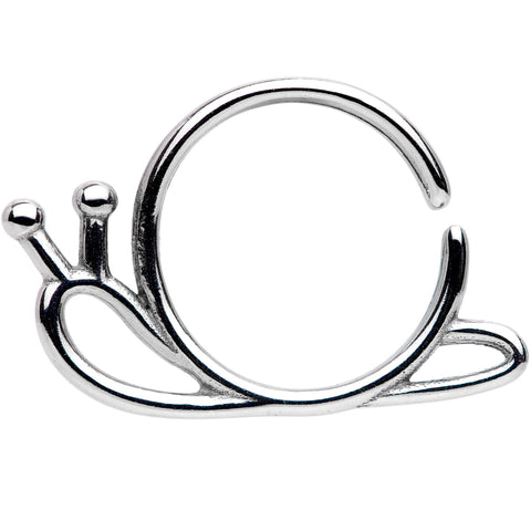 18G The Travelling Snail Closure Ring