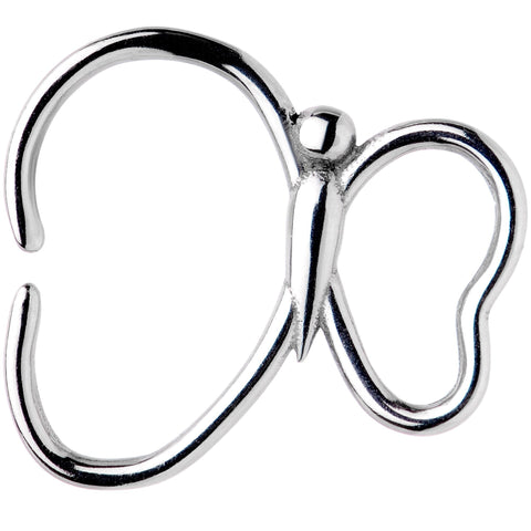 18G Butterfly Spreads Its Wings Closure Ring