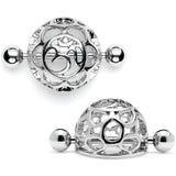 14G 9/16 Framework Dome Geometric Nipple Shield Set