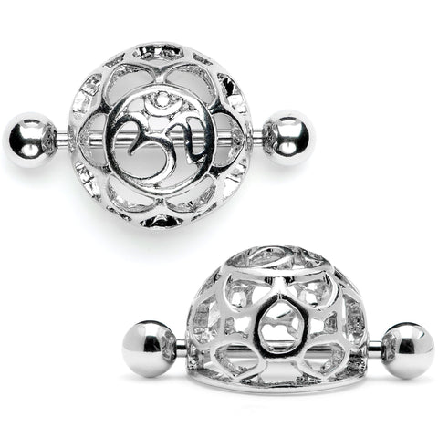 14G 9/16 Framework Dome Geometric Nipple Shield Set