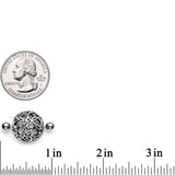 14G 9/16 Framework Twining Vines Nipple Shield Set