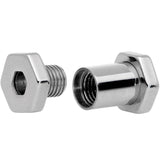 4G Geometric Hexagon Screw Fit Tunnel Plug Set