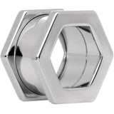 9/16 Geometric Hexagon Screw Fit Tunnel Plug Set