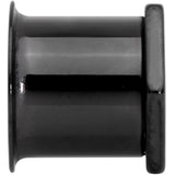 Black Geometric Hexagon Double Flare Tunnel Plug Set 3mm to 25mm