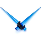 14 to 00G Light Blue Acrylic Straight Taper 18 Piece Stretching Kit