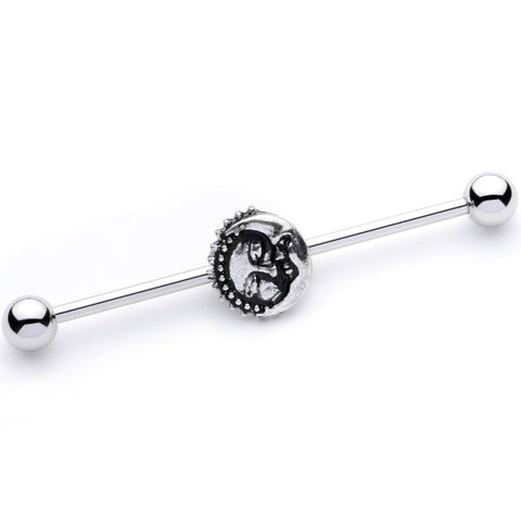 14G Celestial Embrace Industrial Barbell 38mm