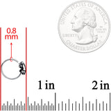 20G 5/16 Feather Seamless Circular Ring