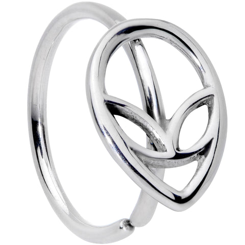 20G 5/16 Outer Space Alien Seamless Circular Ring