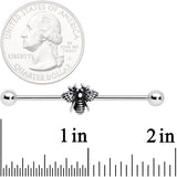 14G Bumbling Bumblebee Industrial Barbell 38mm