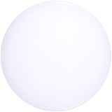 0G White UV Reactive Acrylic Saddle Plug Set