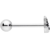 Celestial Romance Sun and Moon Barbell Tongue Ring