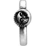 20G 3/16 Celestial Romance Faux Hoop L Shaped Nose Ring