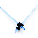 Blue Acrylic Straight Taper Set Available in Sizes  14G to 00G