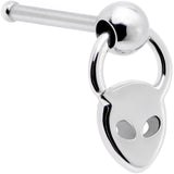 20G 1/4 Open Eyed Alien Dangle Nose Bone