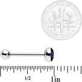 Bisexual Pride Flag Barbell Tongue Ring