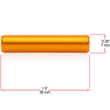 3mm to 4mm Orange Aluminum Body Piercing Ball Removal Tool