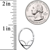 14G 9/16  UFO Alien Nipple Ring Set