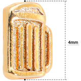 20G 5/16 Gold Tone Happy Hour Beer Mug L Shaped Nose Ring