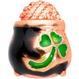 18G 5/16 Rose Gold Tone Pot O Gold L Shaped Nose Ring