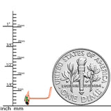 20G 5/16 Rose Gold Tone Pot O Gold L Shaped Nose Ring