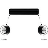 5mm to 6mm Black Aluminum Body Piercing Ball Removal Tool