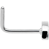 20G 1/4 Red Yellow Blue Pride Rainbow L Shaped Nose Ring