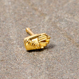 20G 1/4 Gold Tone Fast Food French Fries Nose Bone