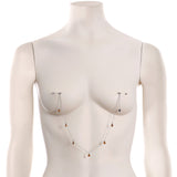 14G 5/8 Orange Pumpkin Patch Halloween Dangle Nipple Chain