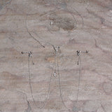 14G 5/8 Clear Gem Moon Heart Star Nipple Chain Necklace