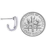 20G 3/8 Steel Dainty Dots Faux Hoop Nose Bone