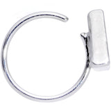 20G 5/16 Rainbow Pride Triangle Nose Hoop