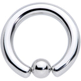 6G 5/8 Stainless Steel BCR Captive Bead Ring