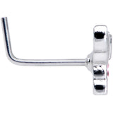 20G 5/16 Pink Gem Lucky Elephant L Shaped Nose Ring