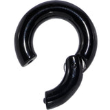 4G 1/2 Black PVD Steel Hinged Segment Ring