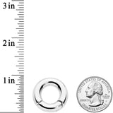 2G 1/2 Stainless Steel Hinged Segment Ring