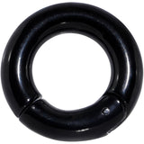 2G 9/16 Black PVD Steel Hinged Segment Ring