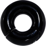00G 1/2 Black PVD Steel Hinged Segment Ring