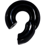 00G 1/2 Black PVD Steel Hinged Segment Ring