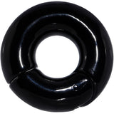 00G 9/16 Black PVD Steel Hinged Segment Ring