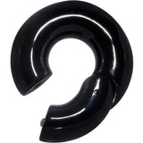 00G 9/16 Black PVD Steel Hinged Segment Ring