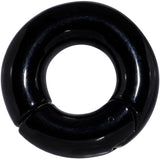 00G 5/8 Black PVD Steel Hinged Segment Ring