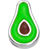 20G 1/4 Groovy Avocado Nose Screw